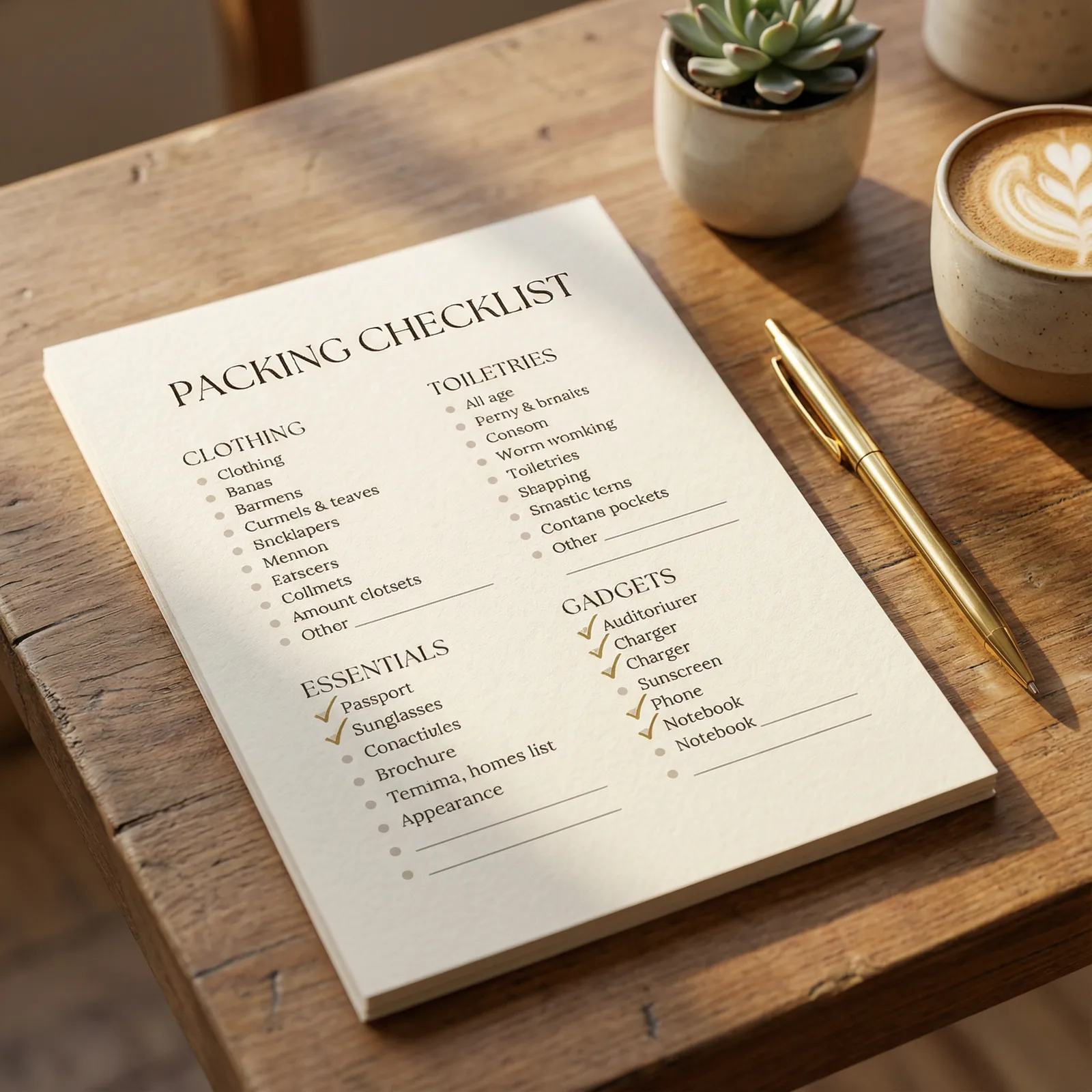 Ultimate DCL Packing Checklist PDF