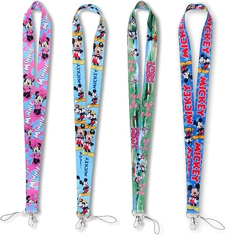 Cartoon Neck Lanyards (4 Pack)